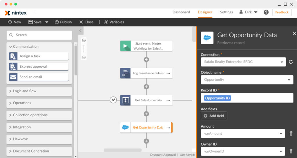 Nintex Workflow Cloud Process Automation 9852