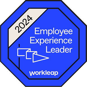 Logo: Workleap Employee Experience Leader 2024