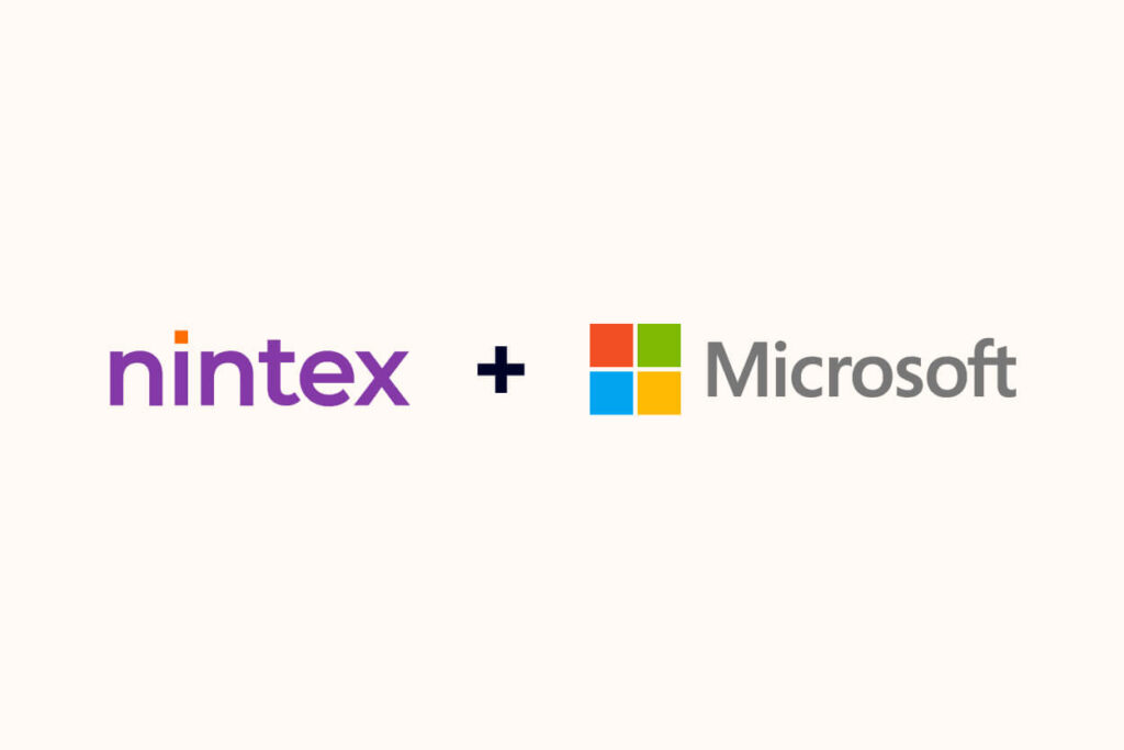 Nintex and Microsoft partnership.