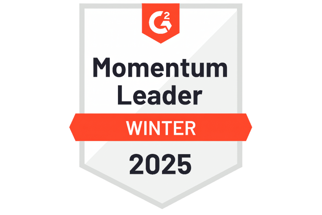 G2 Momentum Leader Winter 2025