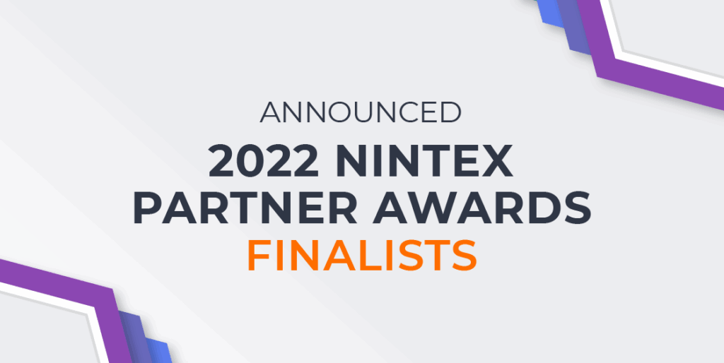 Nintex Partner Awards 2022 Banner