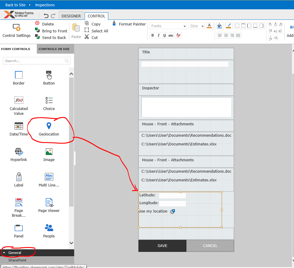 Geolocation 1 - Nintex Mobile