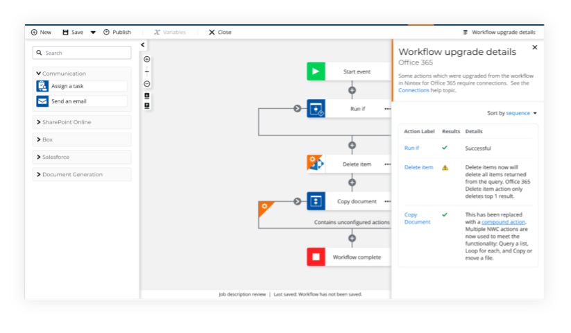 Upgrade your Nintex Workflow for Office 365 to Nintex Workflow Cloud